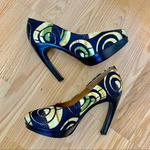 Unique Dries Van Noten Platform Heels